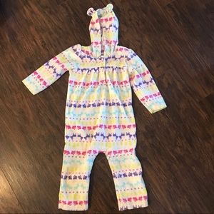 24 Mo One Piece Fleece Coverall